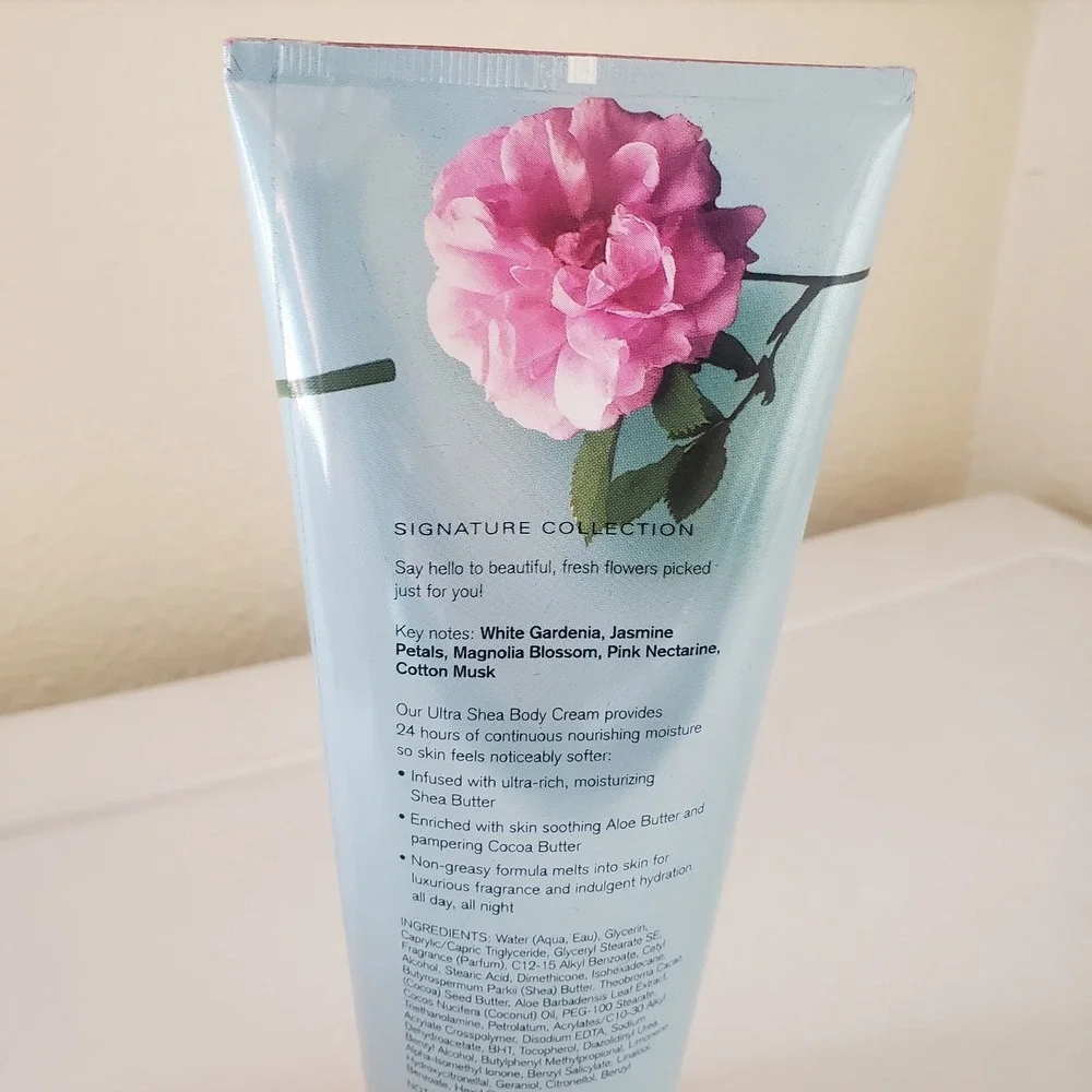 Bath & Body Works Hello Beautiful Ultra Shea Body Cream 8oz Signature Collection